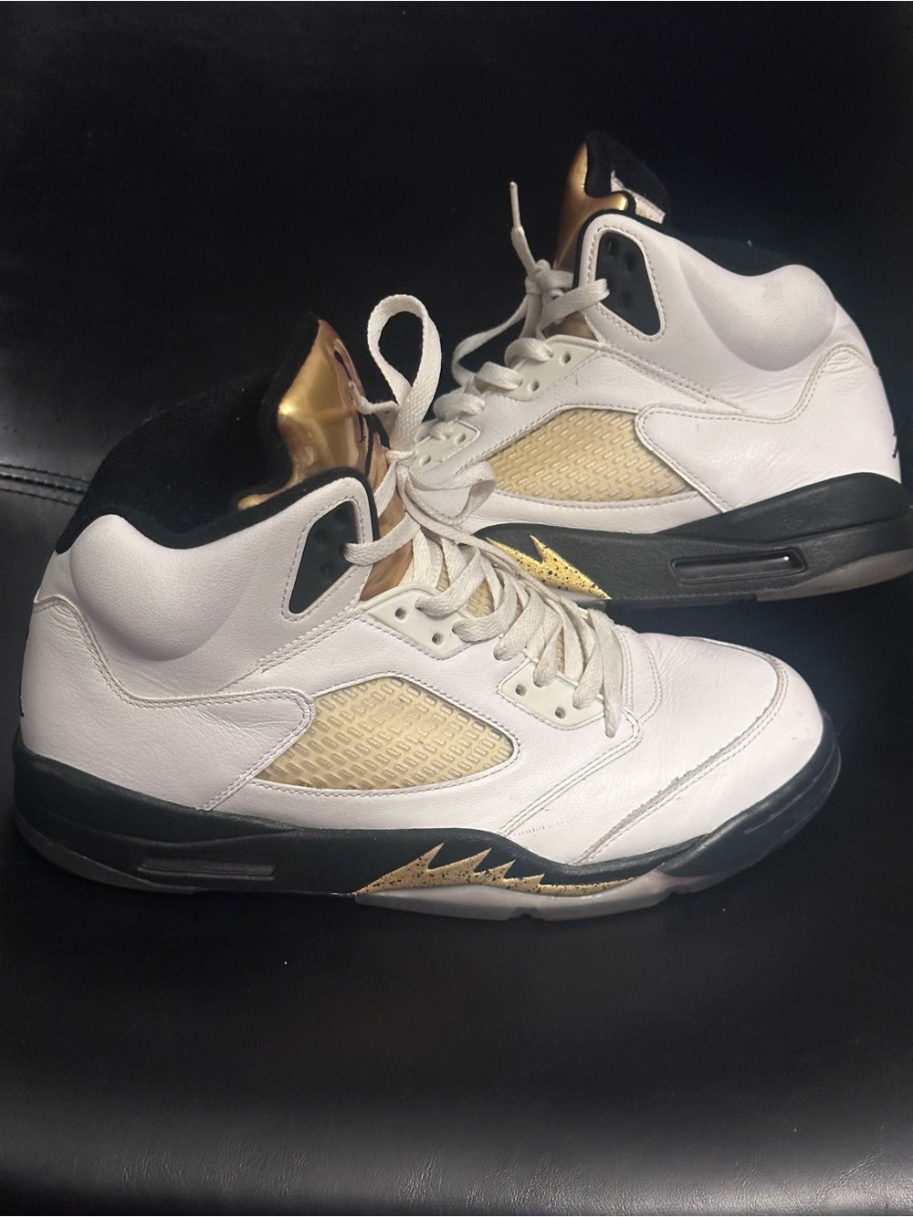 Air Jordan 5 Retro 'Olympic' (2016) Men’s Size 10.5 White